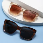 Cat-Eye Glasses with Large Square Frame — Image 2