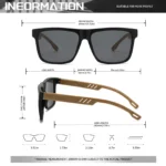 نظارة شمسية أربع قطع بطراز كلاسيكي ربيعية — صورة 5