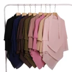 Double-Layer Malaysian Chiffon Instant Hijab