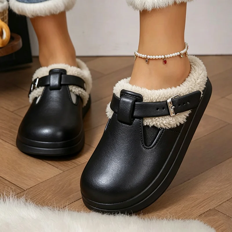 Women's Winter Slippers with Soft Fur
