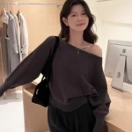 بلوفر تريكو بأكمام طويلة — صورة 5