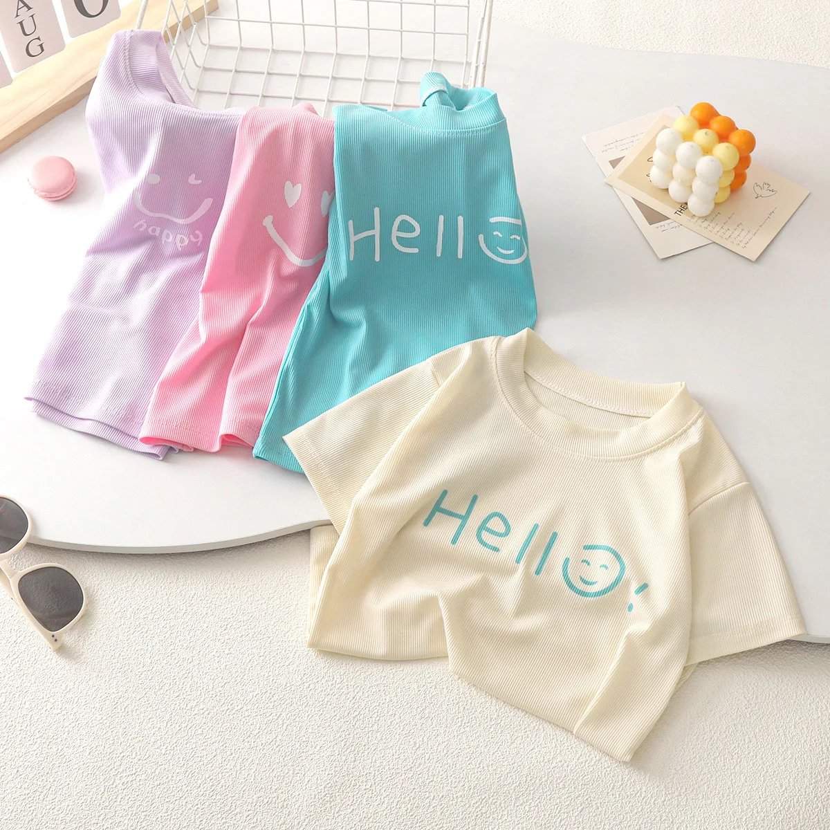 Kids' Summer T-Shirt with Cute Print