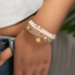 5-Piece Resin Bead Bracelet Set