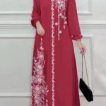 عباية دبي خريفية بلمسة كلاسيكية