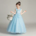 Girls' Lace Party Dress — Image 5