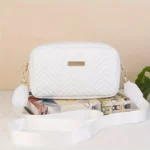 Small Padded Crossbody Bag with Wallet — Image 5