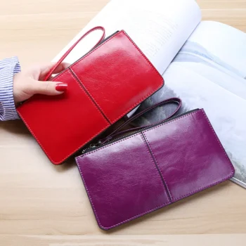 Vintage Leather Clutch