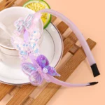 5-Piece Floral Chiffon Hair Accessory — Image 5