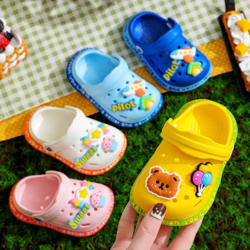 Kids' Summer Sandals with Cute Print