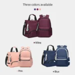 3-Way Tote Bag with Zipper — Image 6