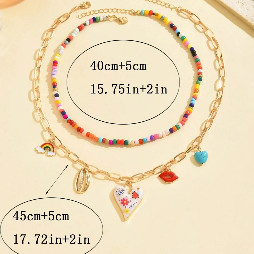 Bohemian Multi-Layer Handmade Beaded Necklace