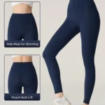 Butt-Lifting High-Waisted Yoga Leggings — Image 3
