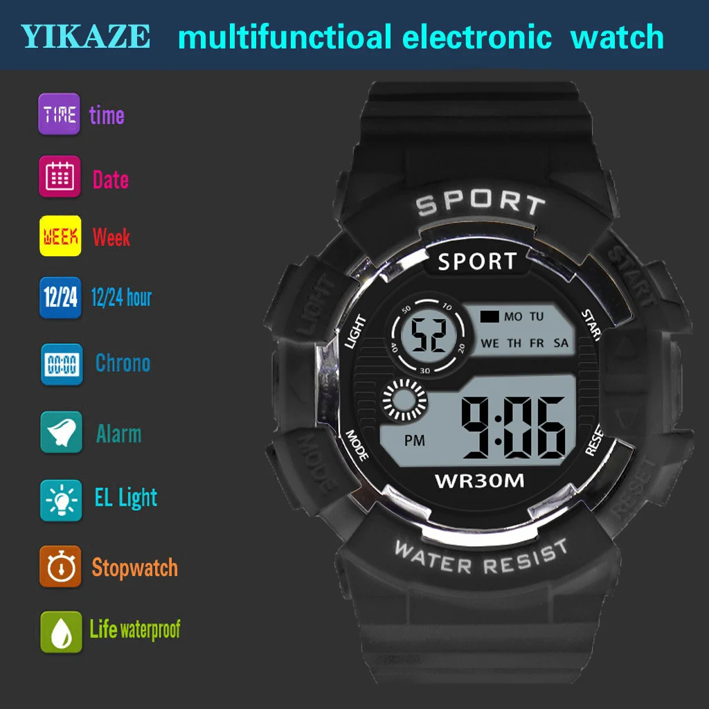 Kids' Digital Watch for Sports