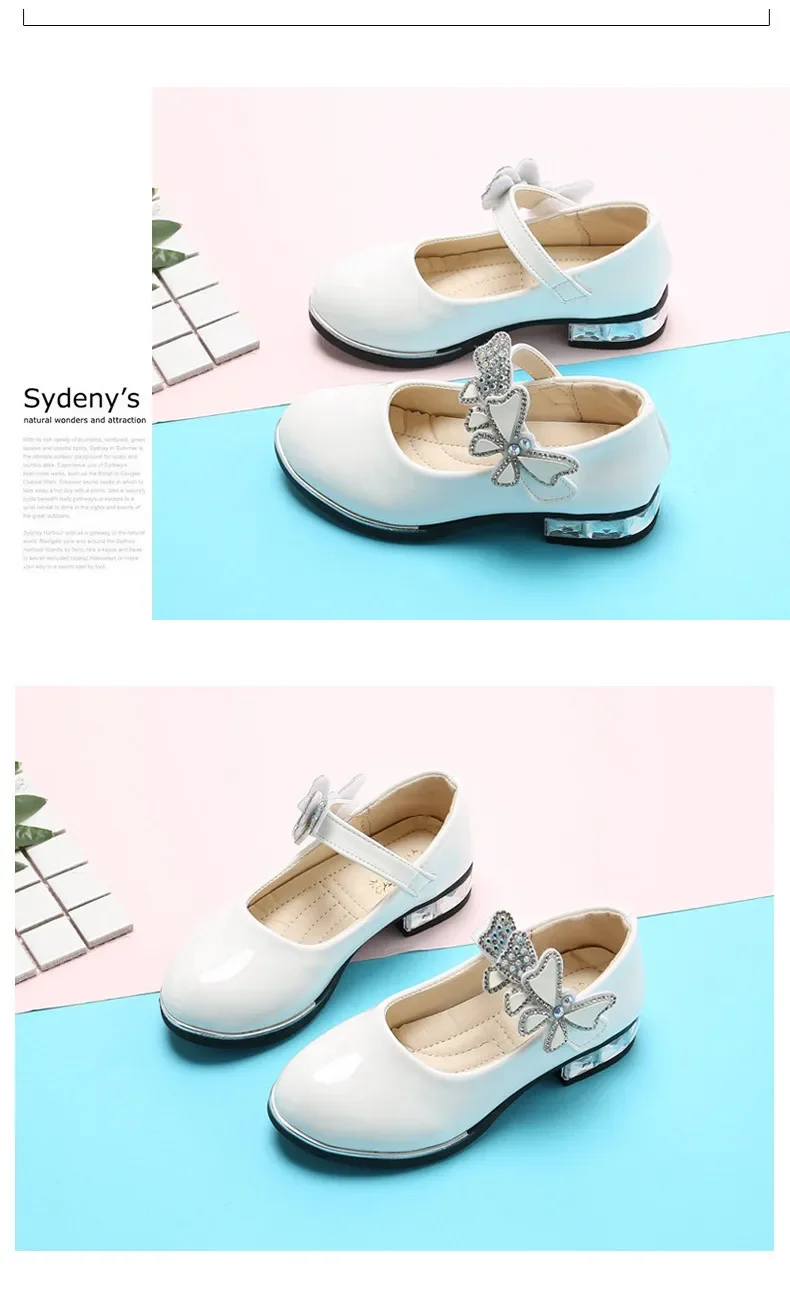 Girls' Leather Party Shoes — Image 24