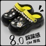 Pearl Summer Heels with Chain — Image 5