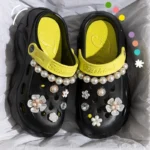 Pearl Summer Heels with Chain — Image 2