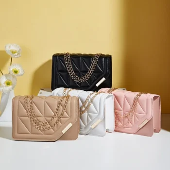 Small Square Bag with Coin Purse