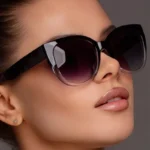 نظارة عين القطة بإطار أنيق