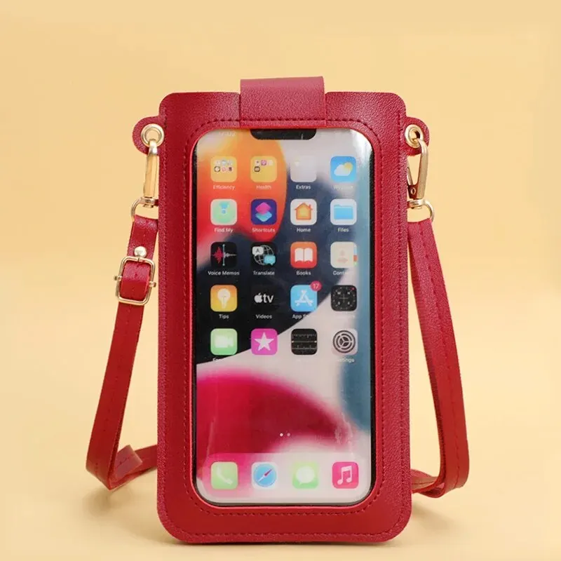 Women's Soft Wallet with Touchscreen Window