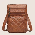 Layered Soft Leather Shoulder Bag — Image 2