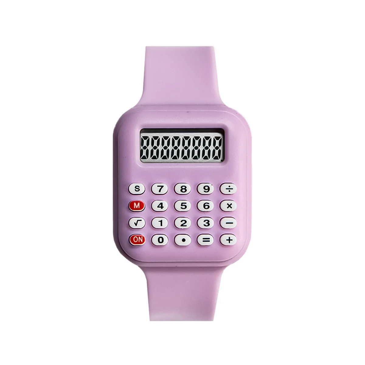 Kids' Calculator Watch with Rubber Wristband