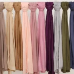 Soft Solid Cotton Shawl — Image 3