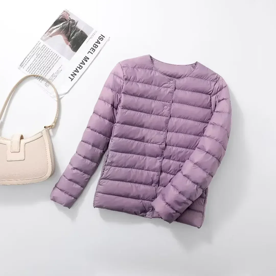 V-Neck Down Jacket