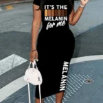 Short Sleeve Long T-Shirt Dress — Image 2