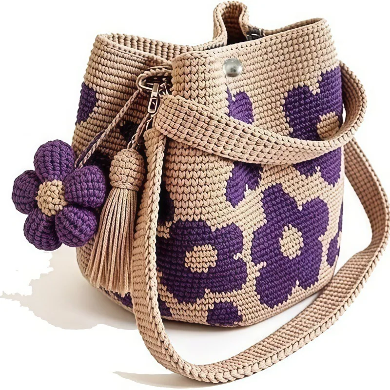 Boho Crochet Handbag