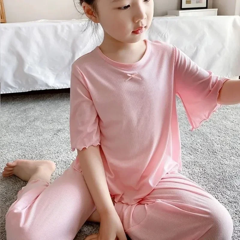 Girls' Lightweight Short Sleeve Summer Set