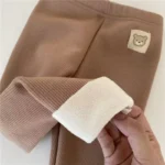 Girls' Lined Autumn Leggings — Image 5