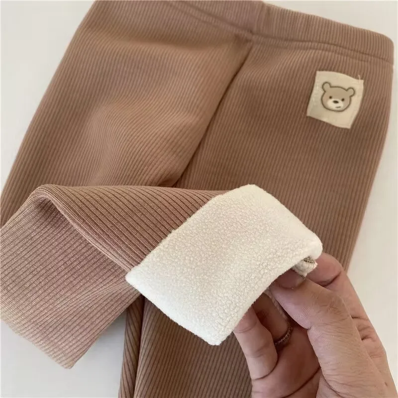 Girls' Lined Autumn Leggings