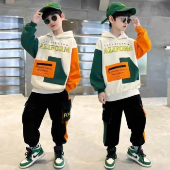 Boys' 2-Piece Hooded Autumn Set