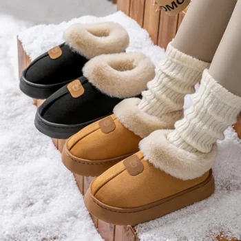 Thick Warm Winter Slippers