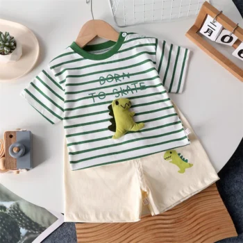 Kids' Summer T-Shirt and Shorts Set