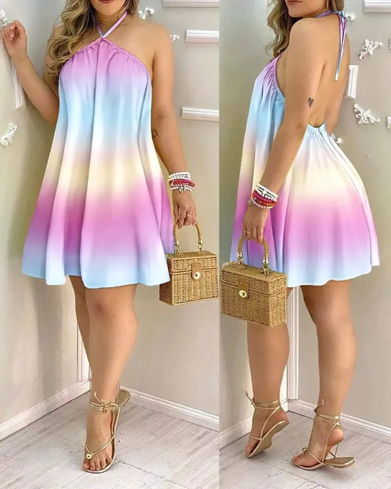 Halter Mini Dress