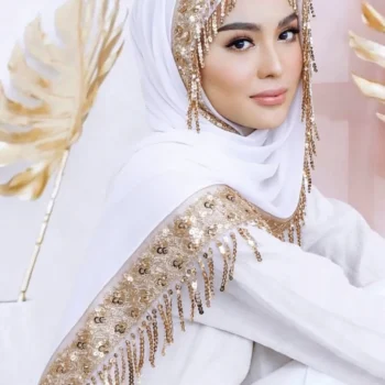 شال شيفون بترتر متدلٍ