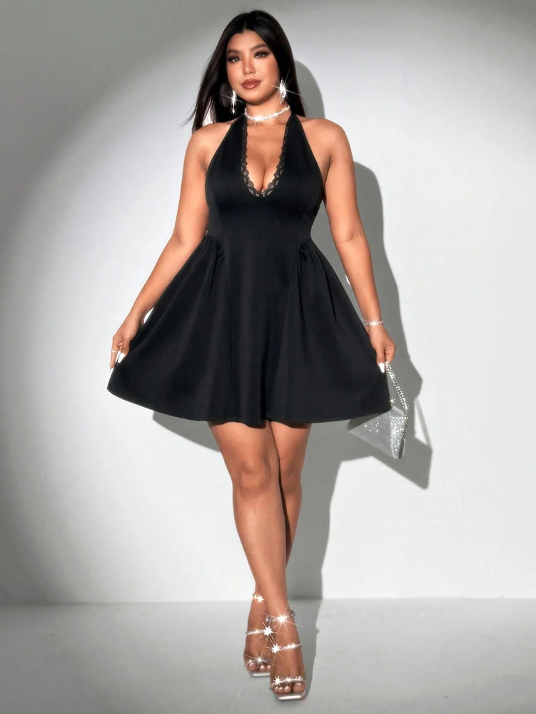 V-Neck Spring and Summer Dress — Image 14
