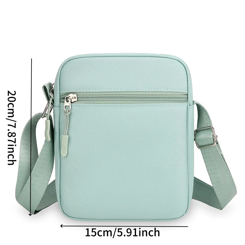 Small Phone Shoulder Bag with Zipper — Image 23