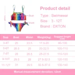 Girls' 2-Piece Stretch Swim Set — Image 6