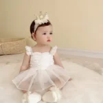 Newborn 2-Piece Lace Headband Set — Image 4