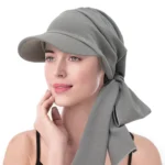 Solid Color Turban with Front Edge — Image 3
