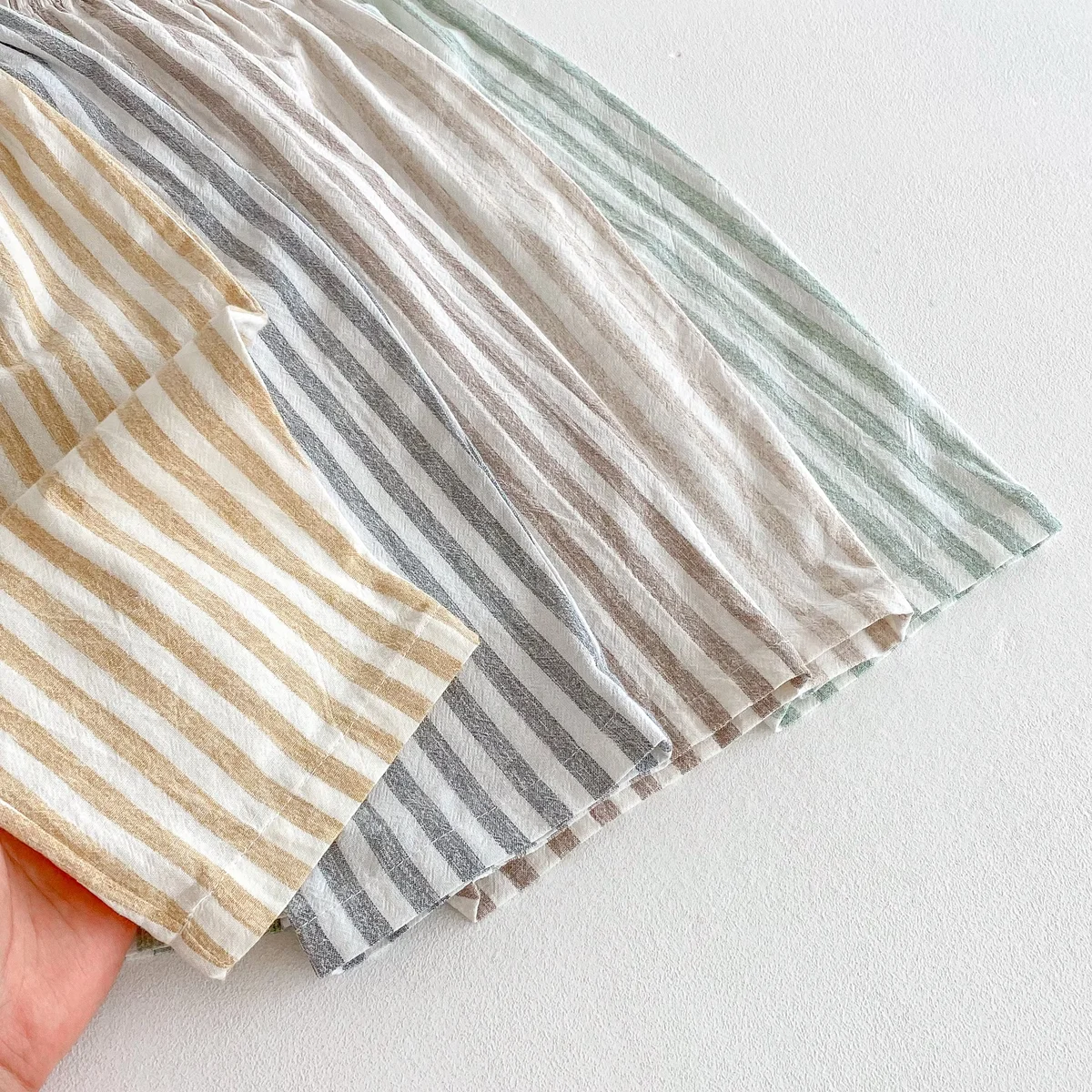 Kids' Classic Striped Loose Pants