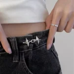 Four-Pointed Star Waist Adjuster Clip