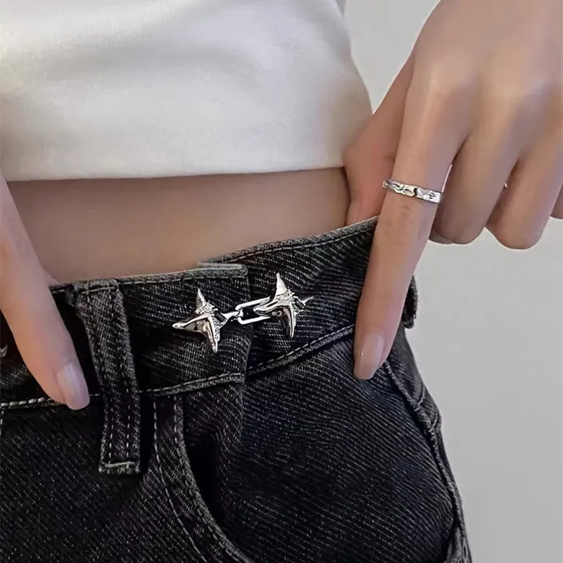 Four-Pointed Star Waist Adjuster Clip