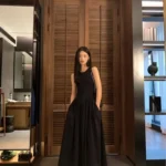 Classic Black Maxi Dress — Image 5
