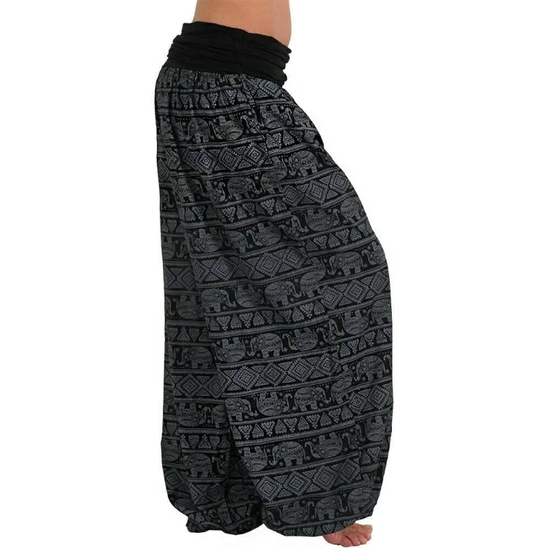 Loose Printed Pants
