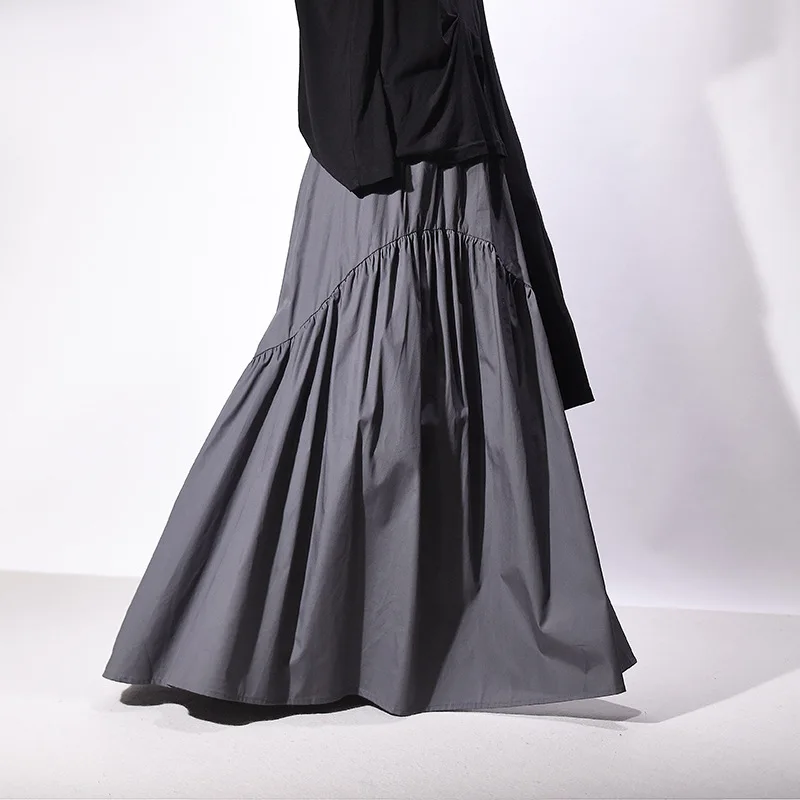 White Cotton Summer Skirt