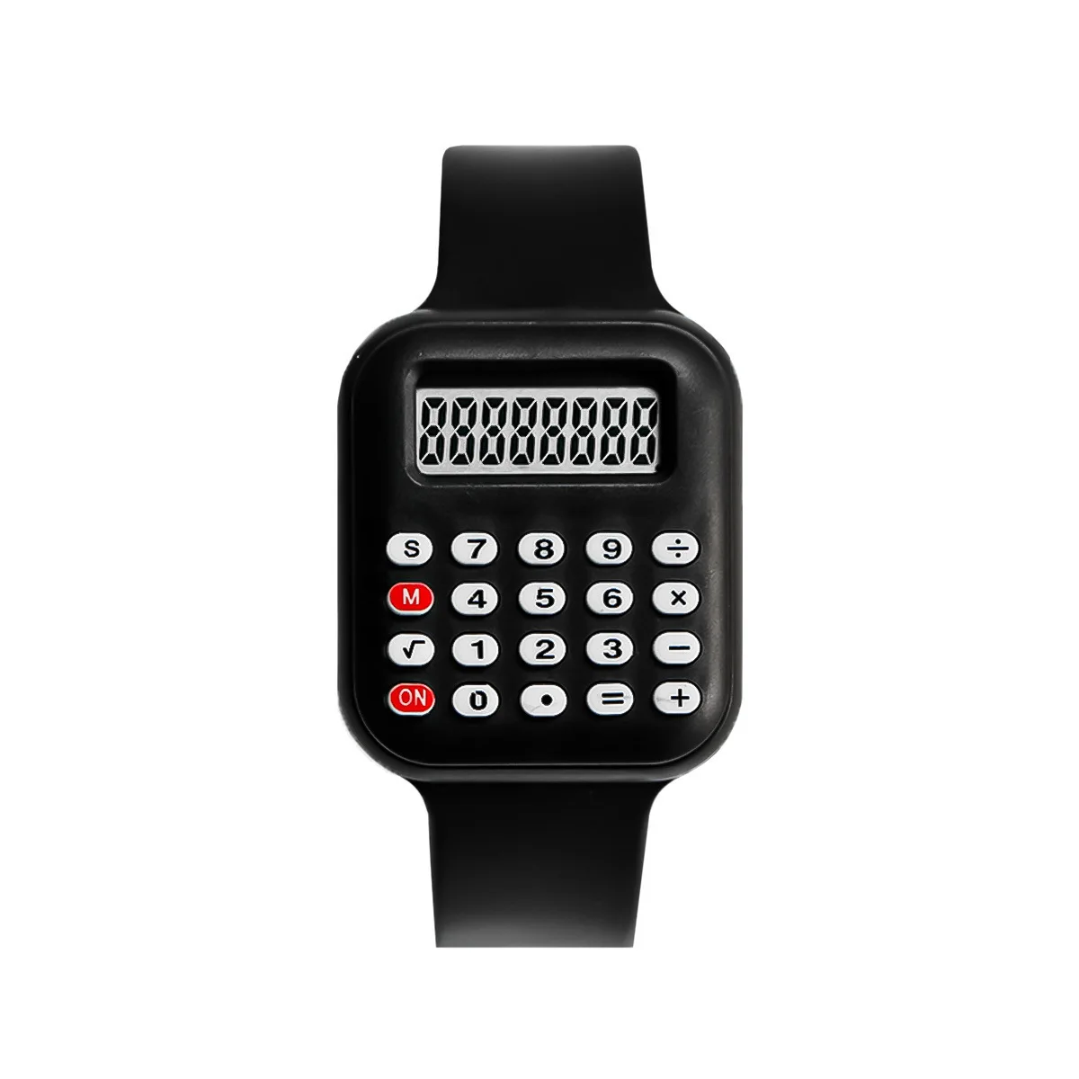 Kids' Calculator Watch with Rubber Wristband