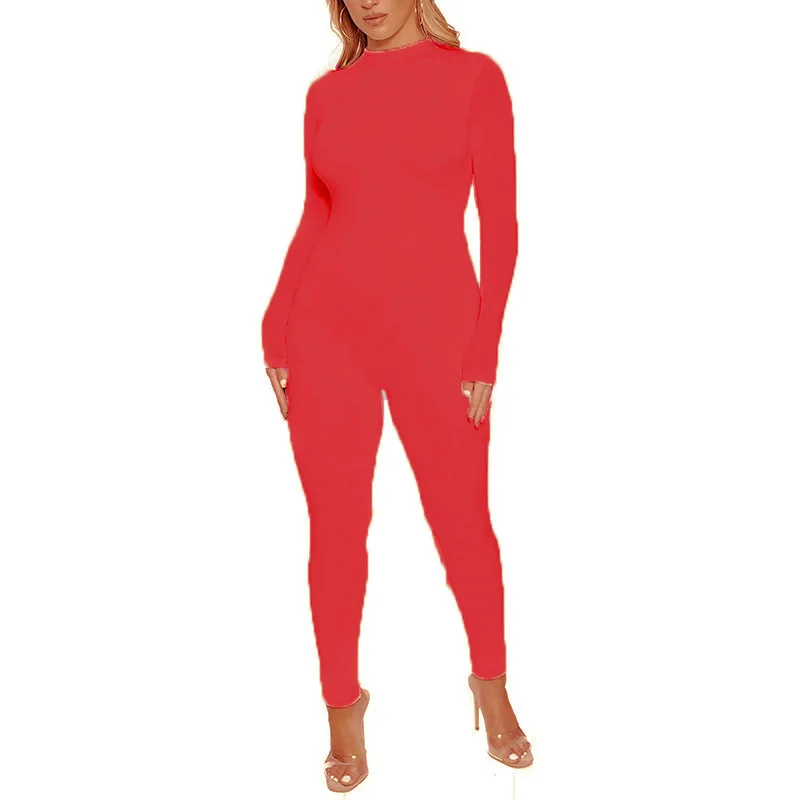 Streetwear Bodycon Long Sleeve Jumpsuit